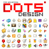 ドットアイコンが10000超！無料イラスト素材サイト『DOTS・DESIGN（ドッツ・デザイン）』