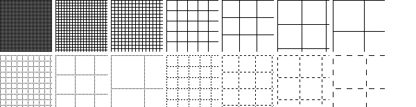 グリッド（方眼紙）テクスチャ