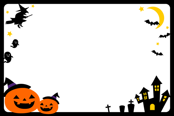 商用可 かわいいハロウィンのフリーイラスト無料素材