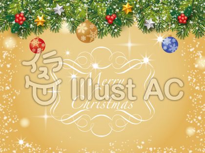 クリスマス 背景 イラスト クリスマスのフリーの背景素材 文字を載せるだけで使える無料画像