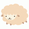 ゆるかわいい羊の絵（イラスト）の簡単な描き方［2015未年／干支］