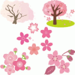 桜のイラスト無料フリー素材