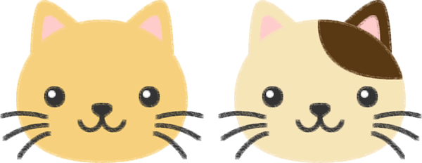 猫のイラストの簡単な書き方