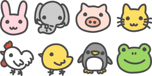 生き物・動物の無料アイコンイラスト