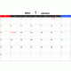 2016年(平成28年)エクセルカレンダー無料ダウンロード[Excelテンプレート]