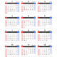 【年間】2021年エクセルカレンダー