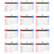 【カレンダー】2024年エクセルカレンダー