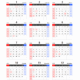【カレンダー】2025年無料エクセルカレンダー